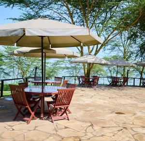 Biege Canvas+4 Foldable Chairs A+Table