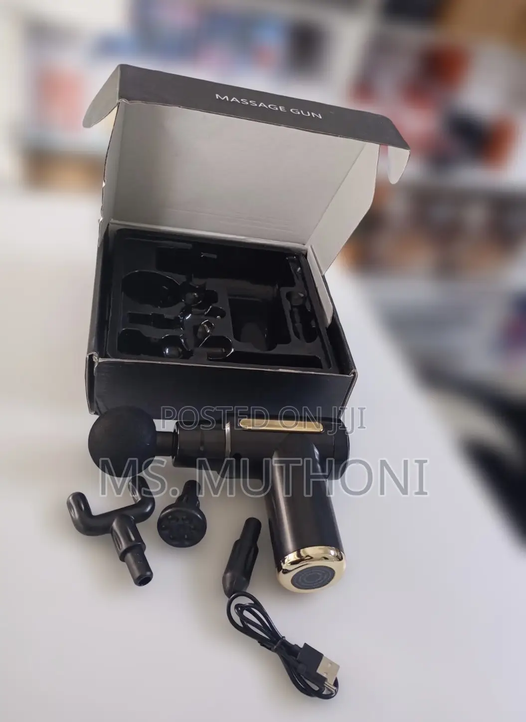 Portable Mini Massage Gun for Deep Tissue Massage (5 in 1)