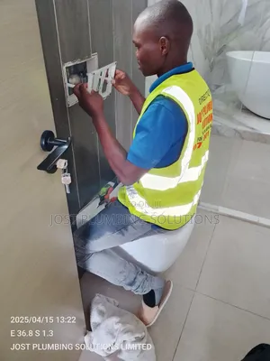 Plumber Pipe Fittings Installation.