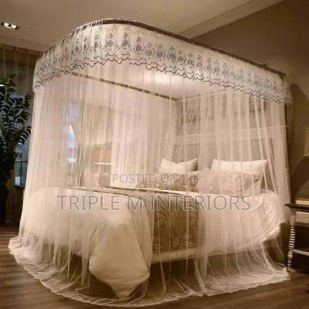 Perfect 2 Stand Rail Mosquito Net for Family Beds