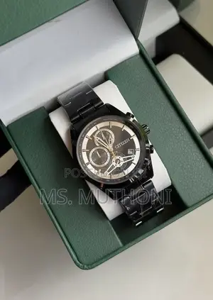 Classic Tachymeter Bezel Citizen Chronograph Gents Wristwatch