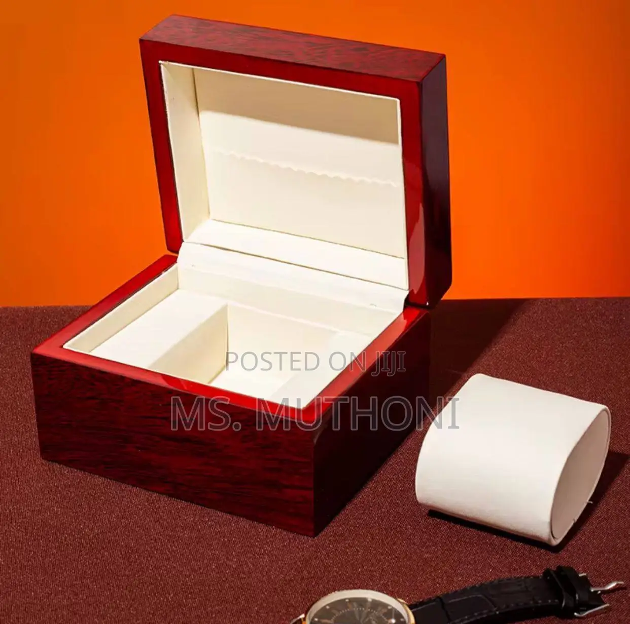 Single Timepiece Box Storage/ Organizer/ Display