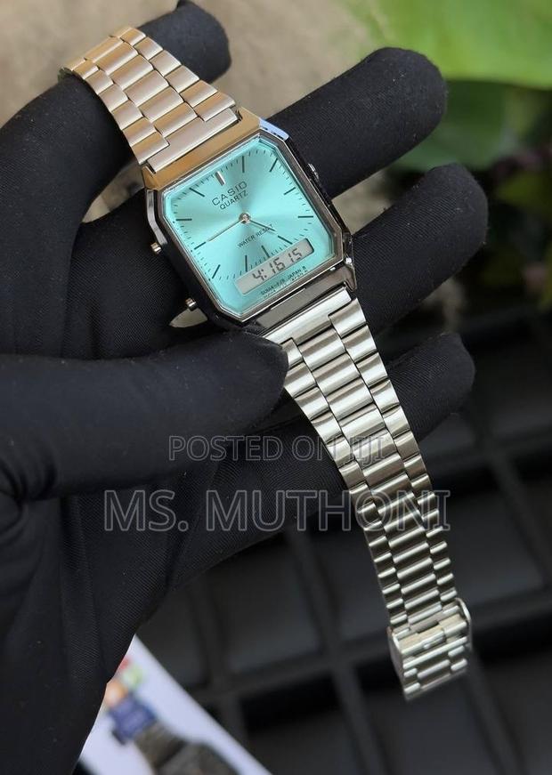 Stainless Steel Casio Vintage Aq-230a-2a2mqy Watch - main view