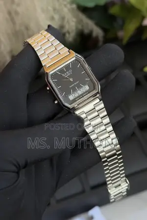 Stainless Steel Casio Vintage Aq-230a-2a2mqy Watch