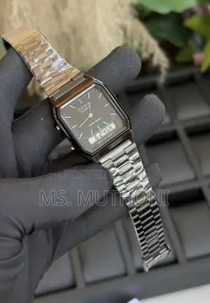 Stainless Steel Casio Vintage Aq-230a-2a2mqy Watch