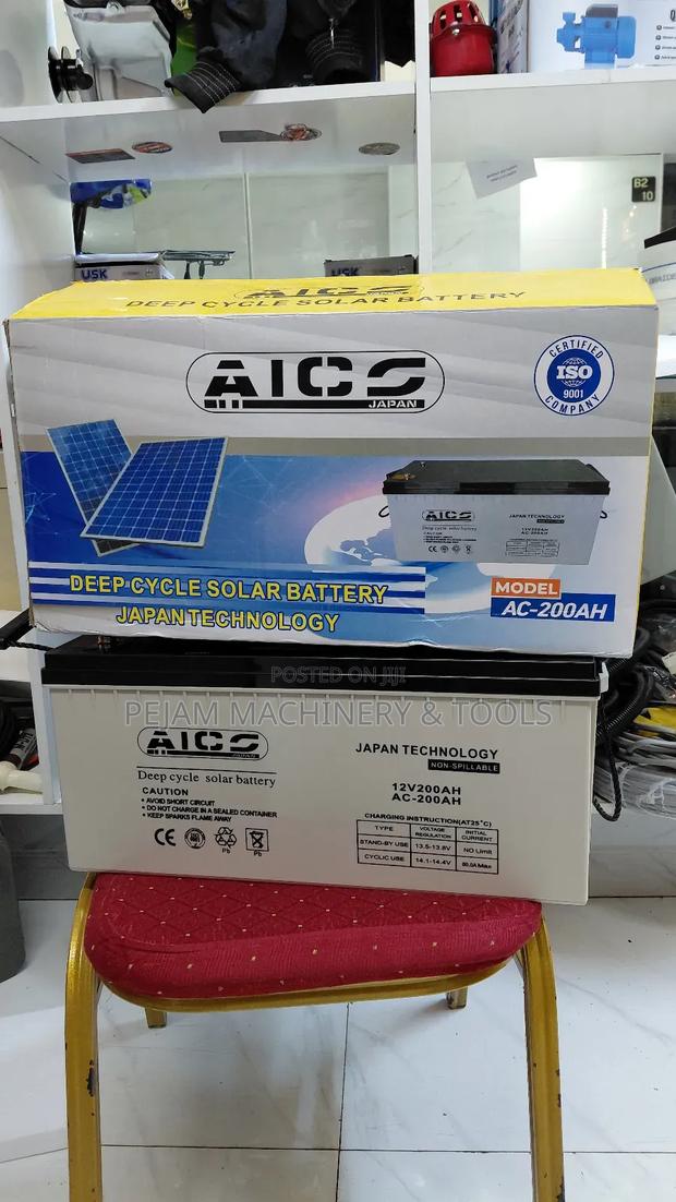 Aico 200ah 12v Deep Cycle Gel Battery - thumbnail 2