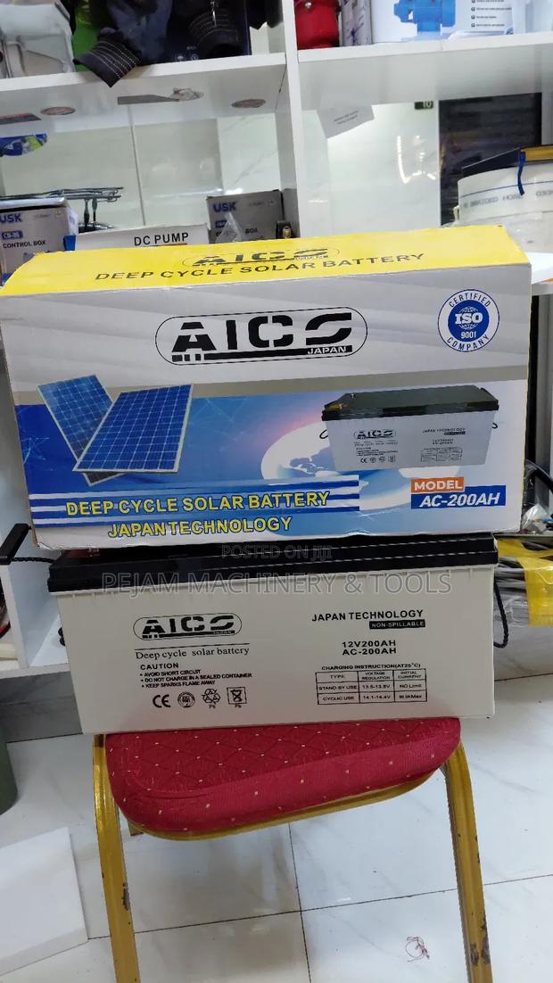 Aico 200ah 12v Deep Cycle Gel Battery - thumbnail 3