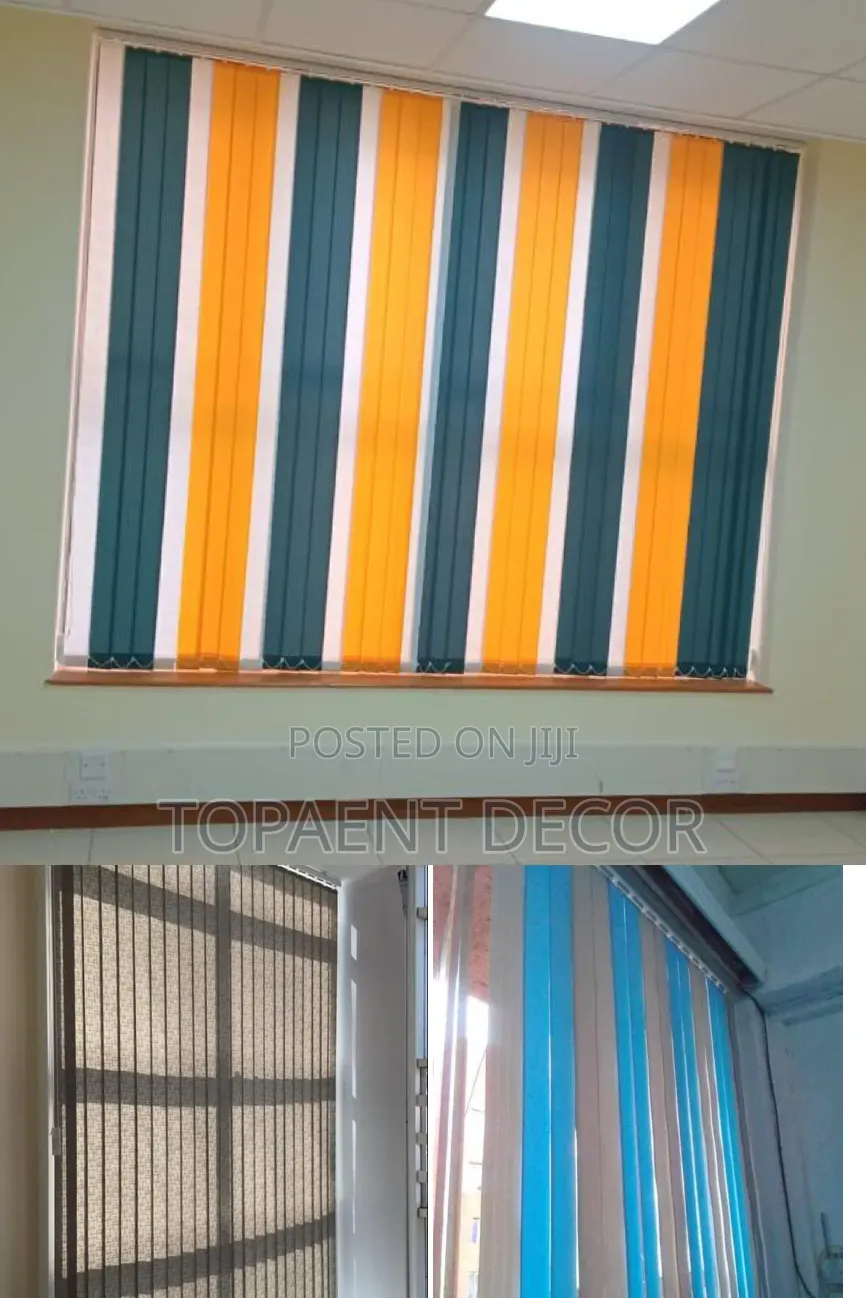 All Colour Types,Cord Operational Window Vertical Blinds
