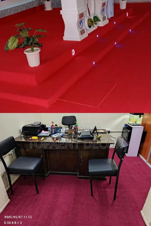 Church Pulpit and Office Coverage With Premium Delta Walltowall Carpet