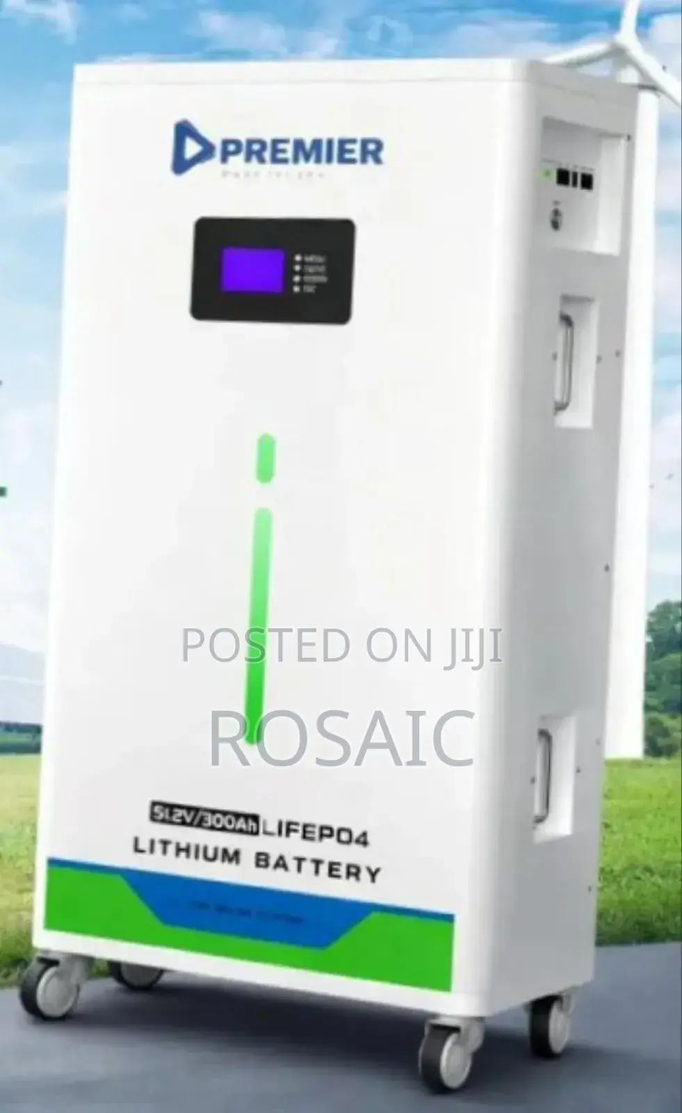 Premier Lithium Battery 15kw 200ah 51.2v