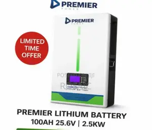 Premier Lithium Battery 2.5kw 100ah 25.6v±