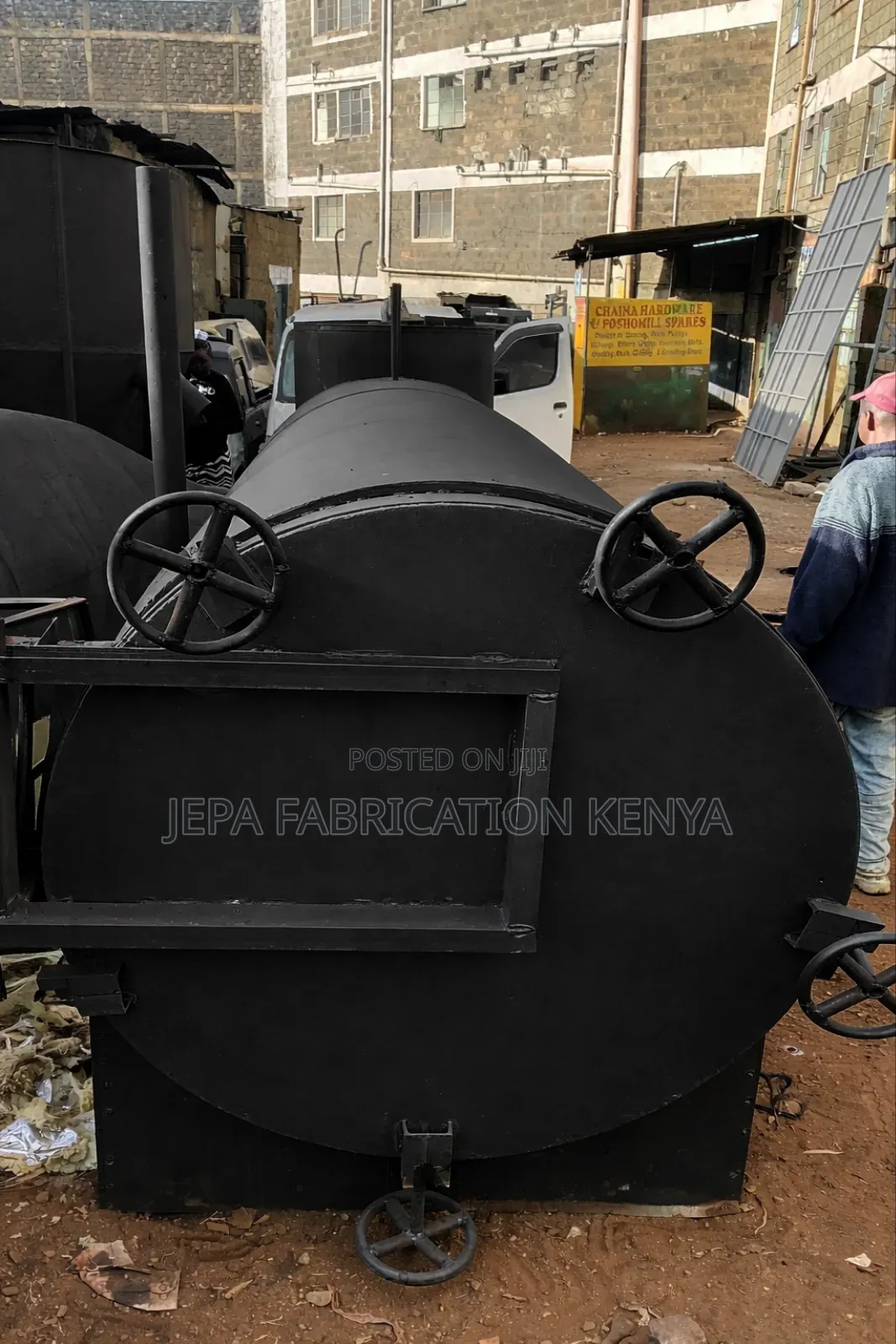 Jepa: Charcoal Carbonizer Furnace (2 Tonnes)