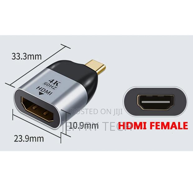 Usb C to Hdmi Adapter for Xiaomi Mi Notebook Hp Elitebook X360 - thumbnail 3