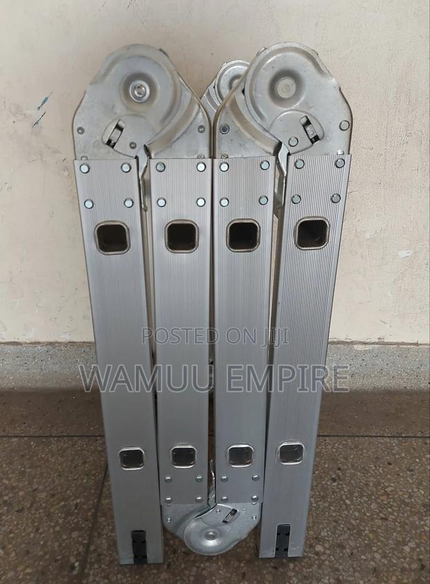 4*2/8ft/2.5m Foldable, Aluminum Multi-Purpose Ladder. - thumbnail 2
