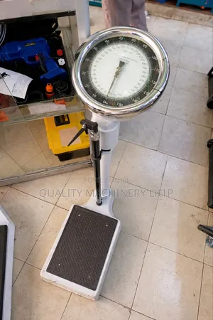 Heavy Duty Analogue Height Weight Scale