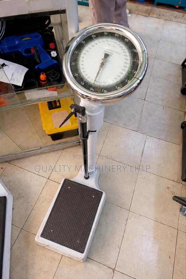 Heavy Duty Analogue Height Weight Scale