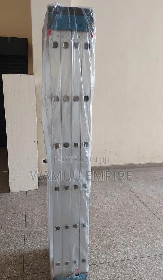 4x6/24ft/7m Multipurpose Foldable Ladder, - thumbnail 2