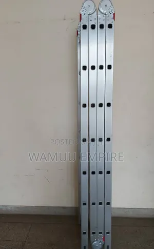4*7/28ft/8.4m Multi-Purpose, Foldable Aluminum Ladder