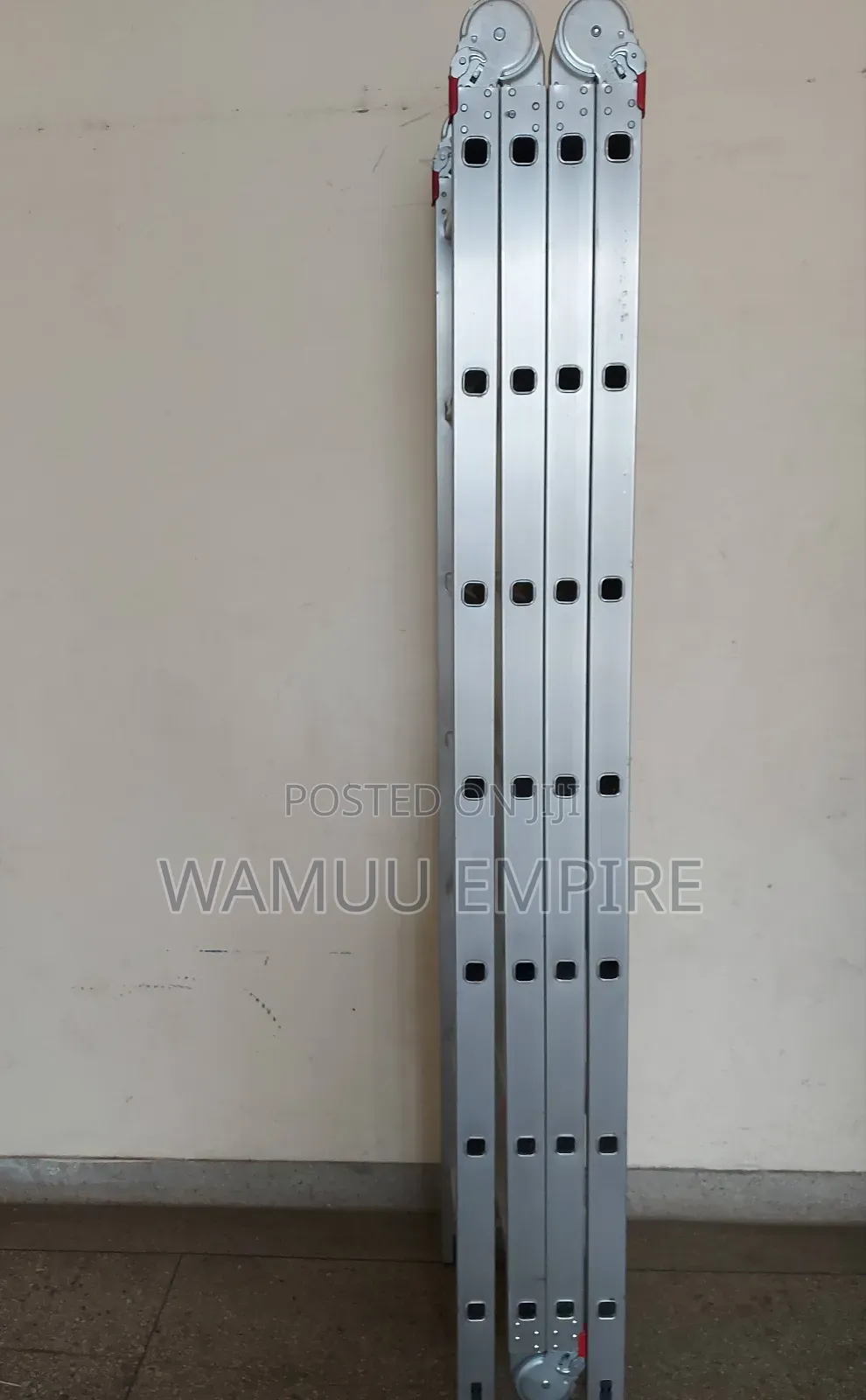 4*7/28ft/8.4m Multi-Purpose, Foldable Aluminum Ladder