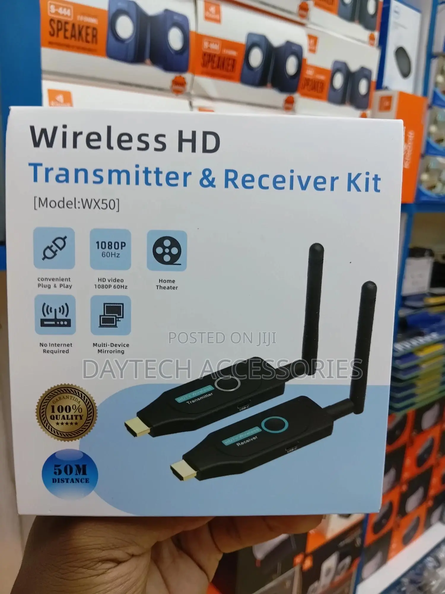 50m Hdmi Wireless Extender – Seamless Wireless Hd Transmission