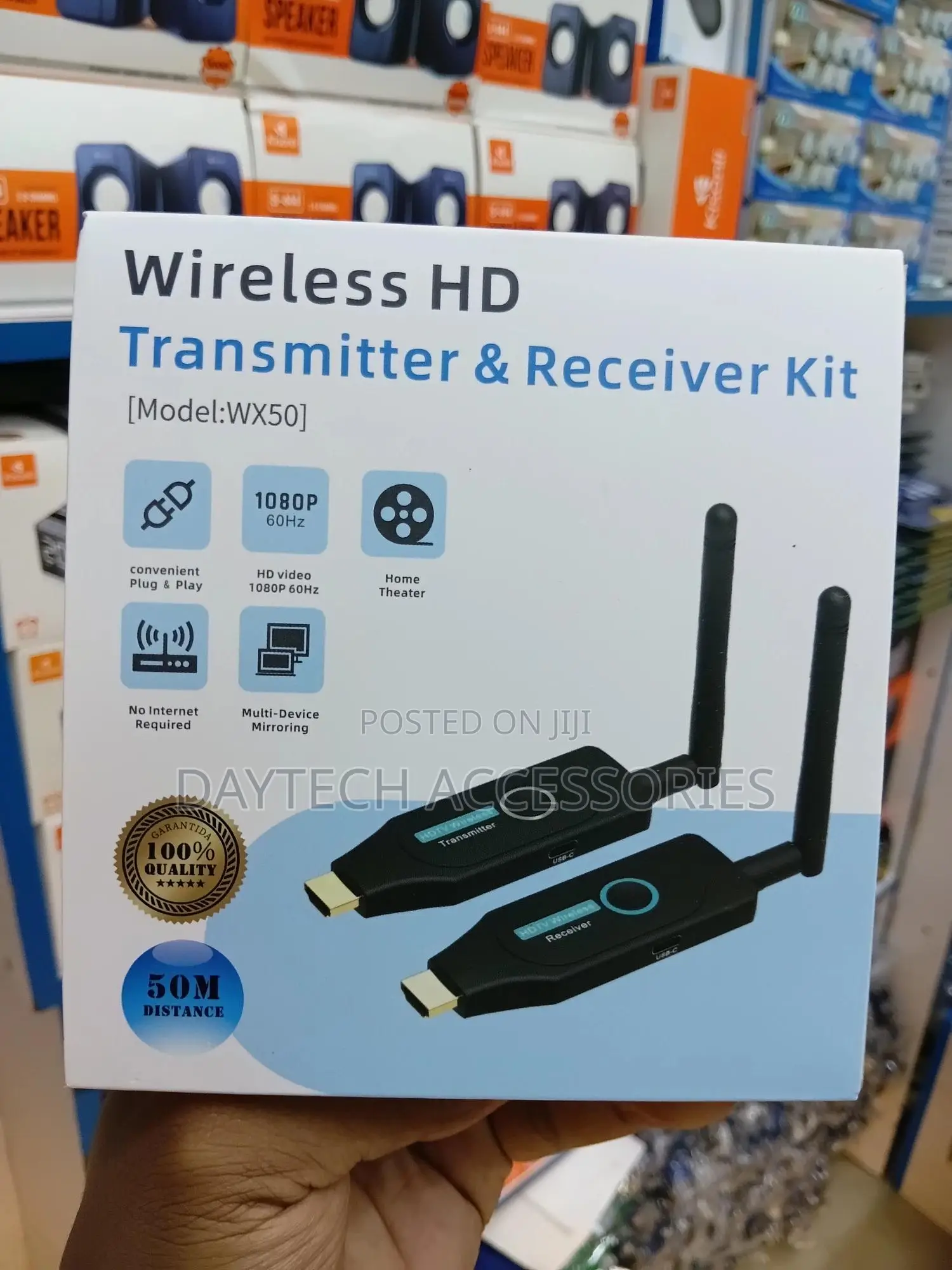 50m Hdmi Wireless Extender – Seamless Wireless Hd Transmission