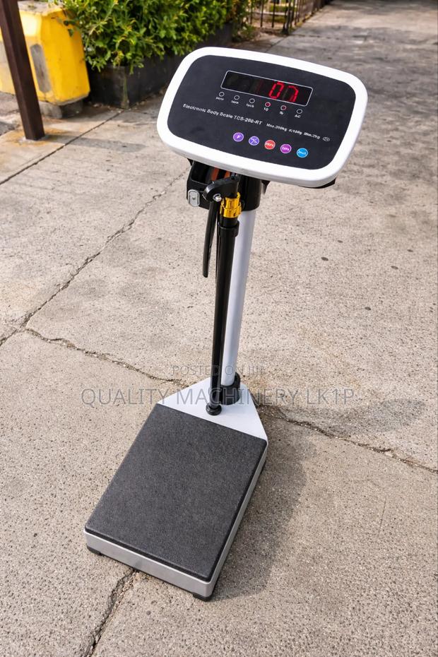Heavy Duty Digital Height Weight Scale