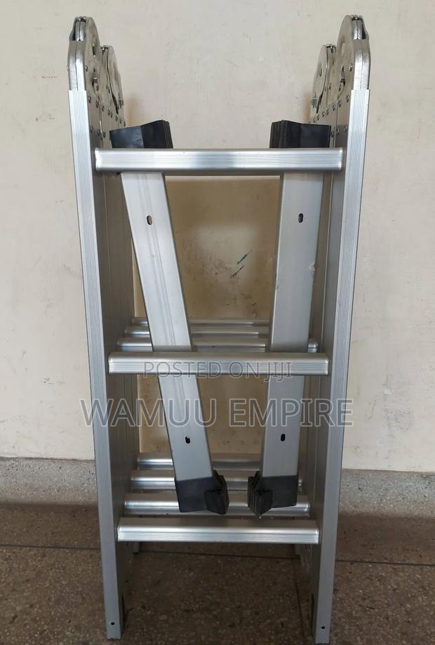 4x3/12ft/3.7m Aluminum Multipurpose Ladder.