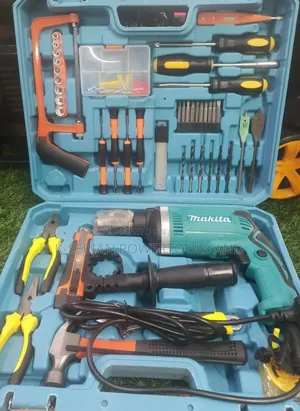 Professional Makita Tool Box/Corded Drill Tool Kit