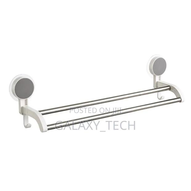 Double Self-Adhesive Towel Rack - thumbnail 2