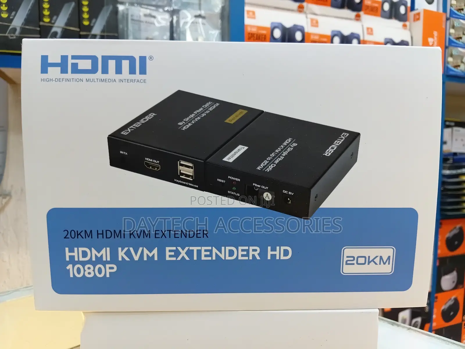 Fjgear 20km Hdmi KVM Extender (Model Fj-Hk20)