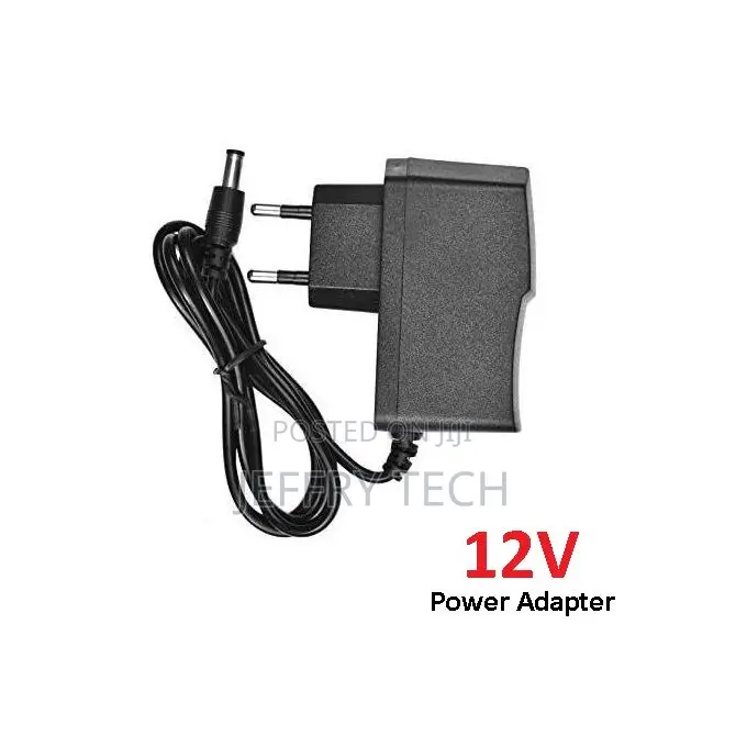 12v 1a Power Adapter, Ac/Dc Adapter // 12v Dc Power Supply Charger