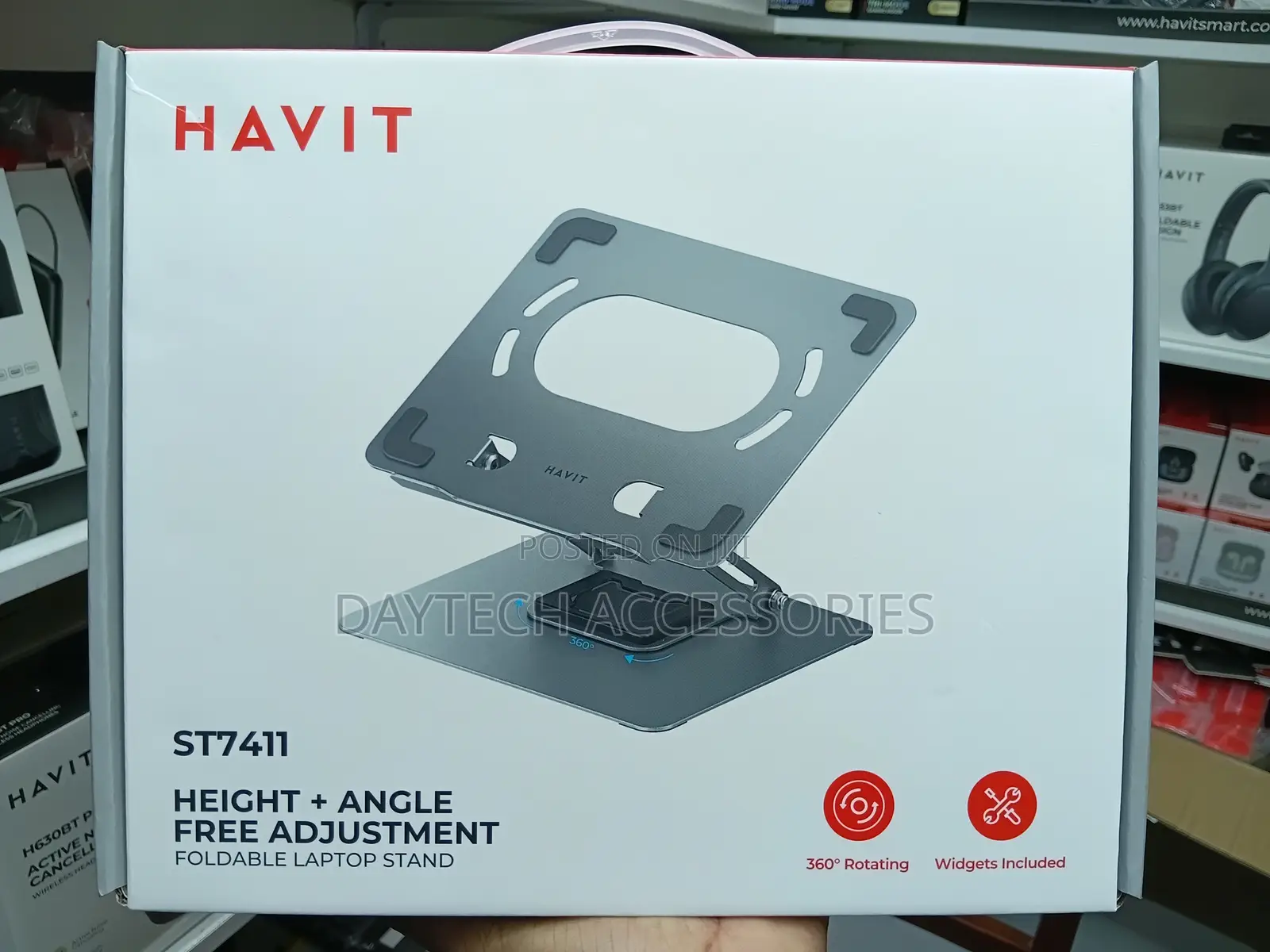 Havit Laptop Stand St7411 Rotating 360° Adjustable