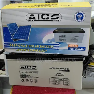 Ac 200ah 12v Aico Japan Deep Cycle Battery