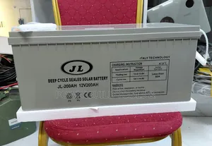 Jl-200ah-12v Deep Cycle Solar Battery With Italian Technology