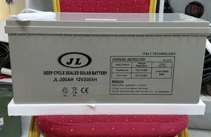 Jl-200ah-12v Deep Cycle Solar Battery With Italian Technology