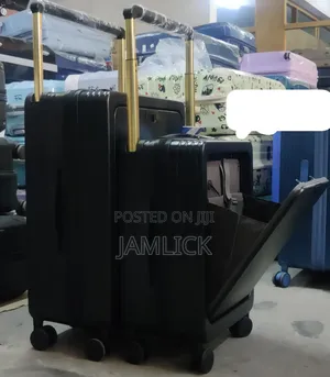20" Black Abs Suitcase