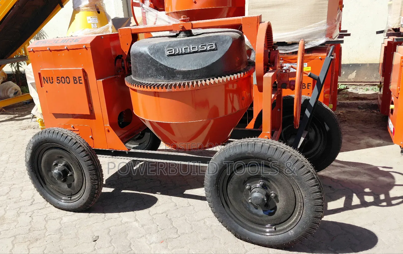 Esquire Indian 500l Concrete Mixer Belt Driven