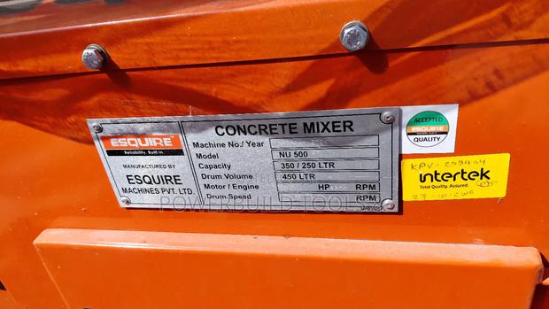 Esquire Indian 500l Concrete Mixer Belt Driven - thumbnail 5