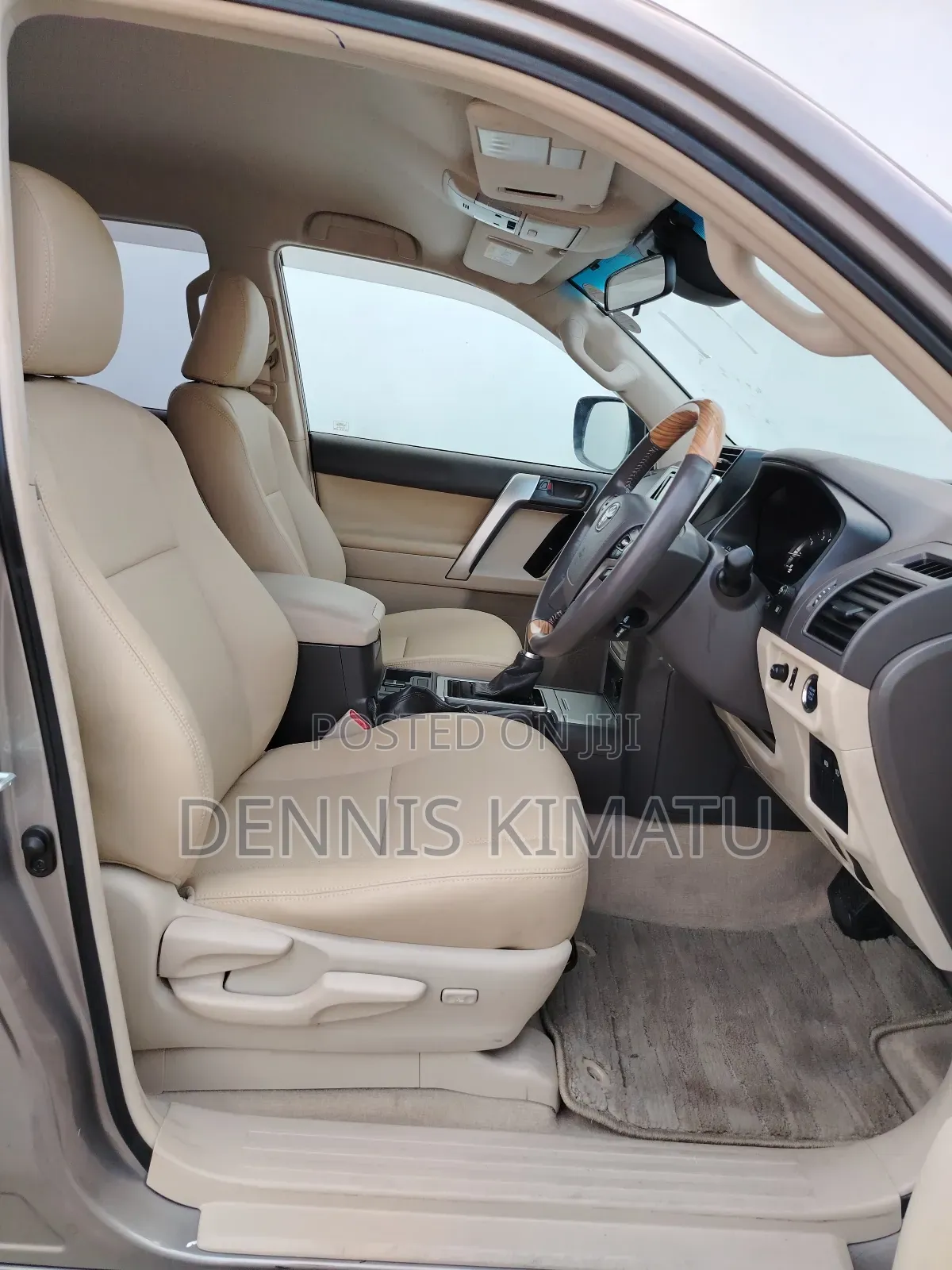 Toyota Land Cruiser Prado 2019 Beige