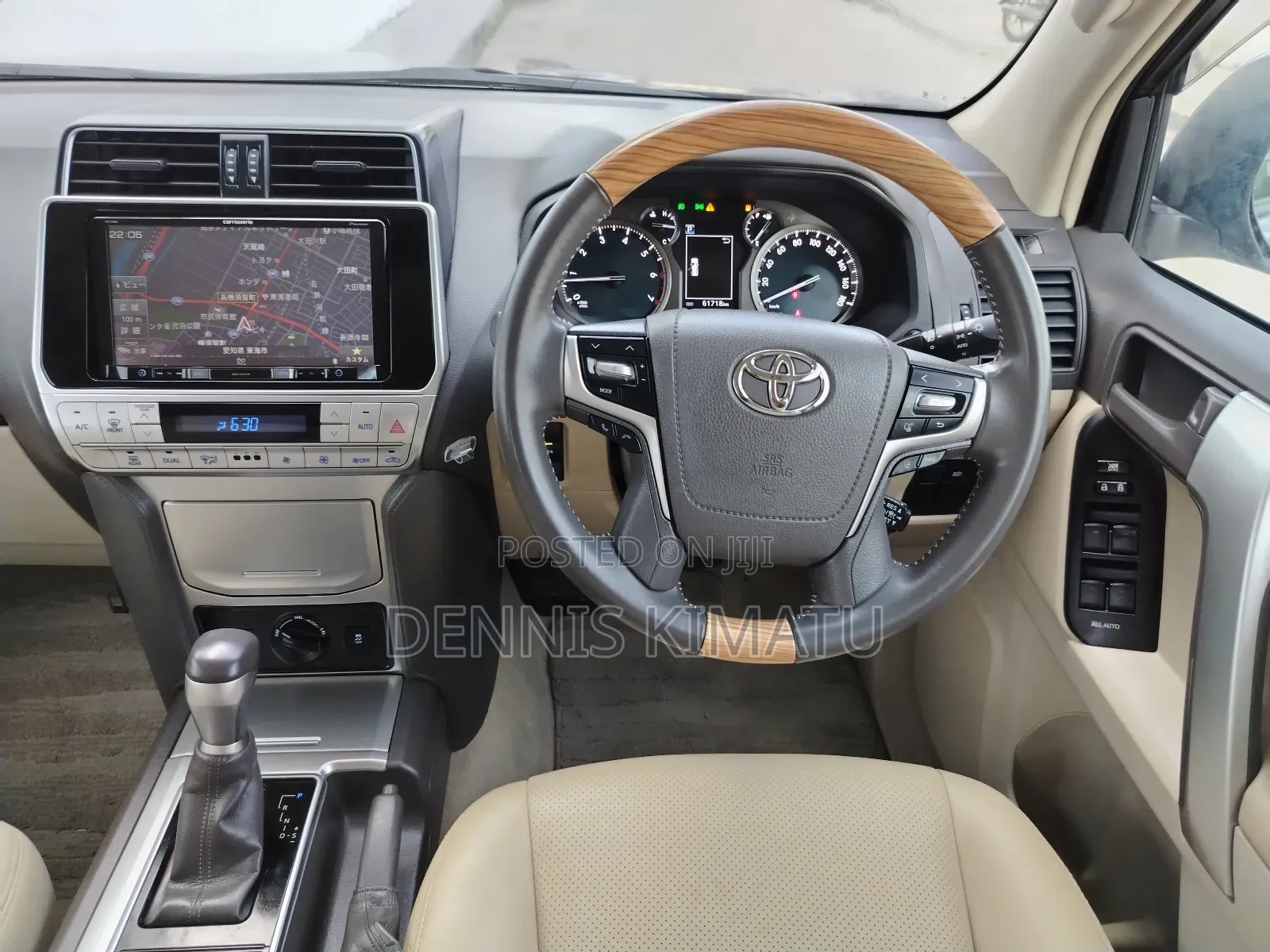 Toyota Land Cruiser Prado 2019 Beige