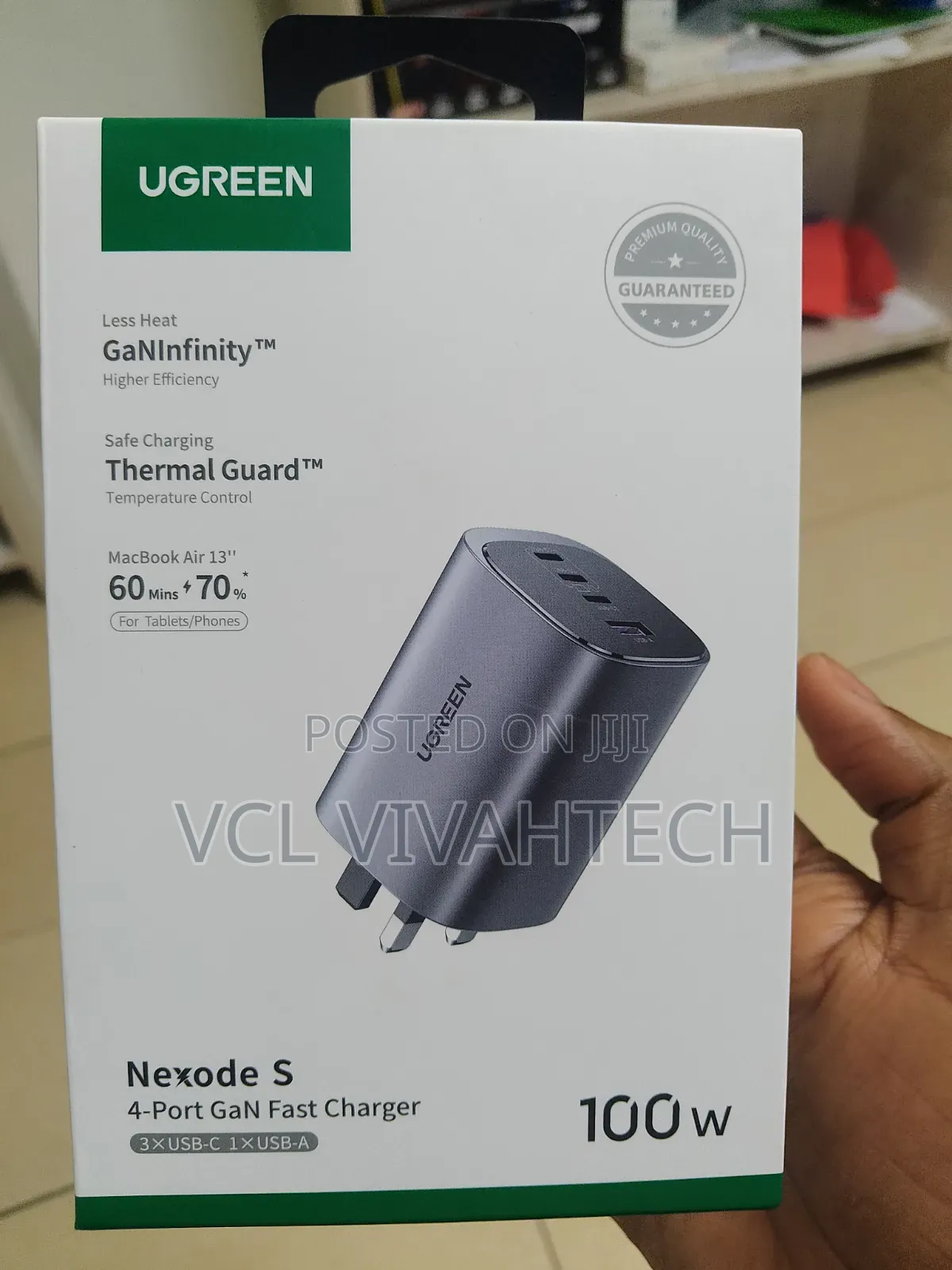 Ugreen X565 Nexode S 100w 4-Port Gan Fast Charger Uk