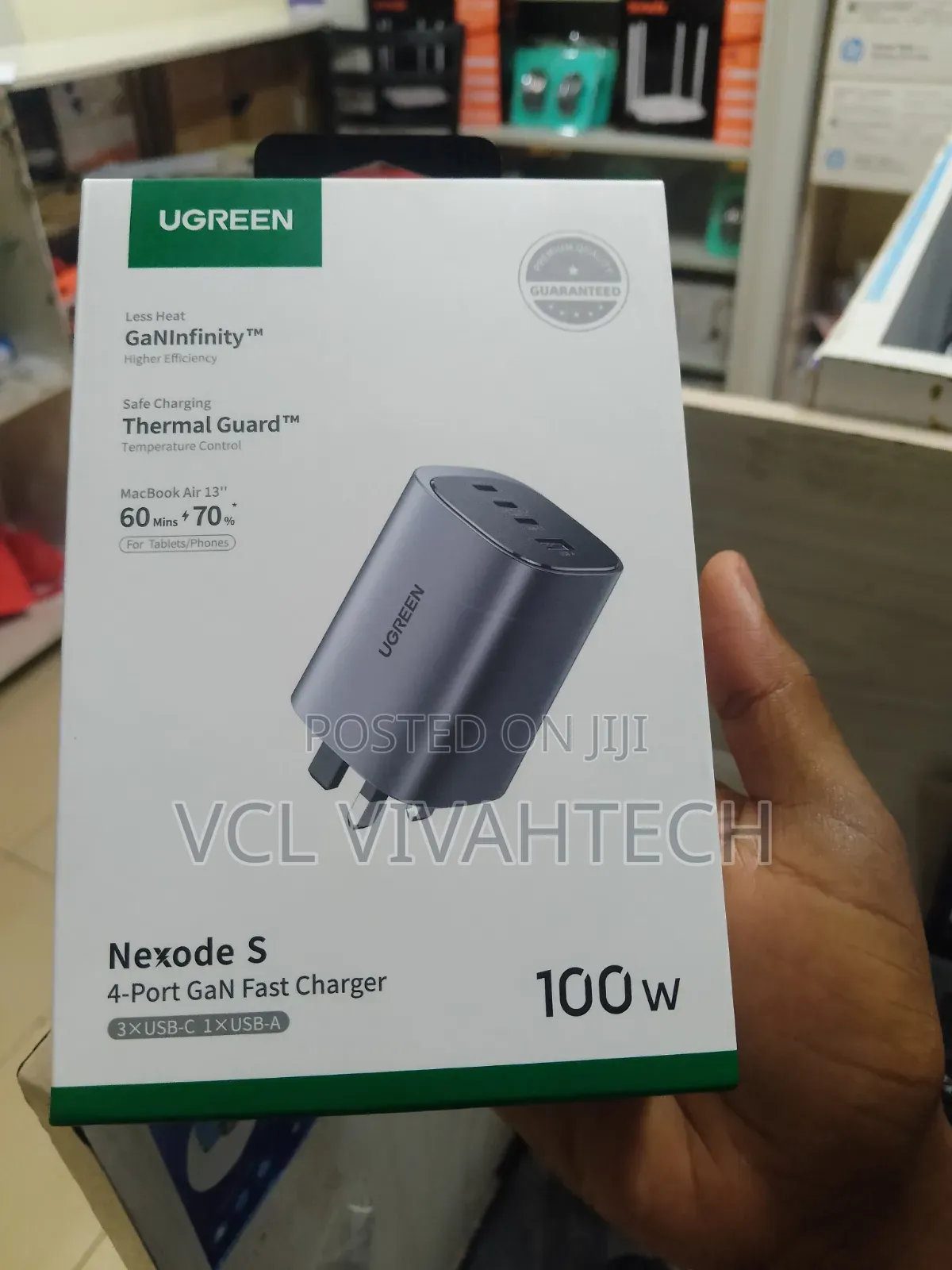 Ugreen 100w 4-Port Nexode S Gan Fast Charger Uk – X565 – 45226