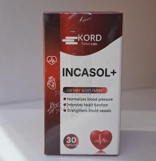 Incasol Plus Dietary Supplement for Blood Pressure and Strong Heart