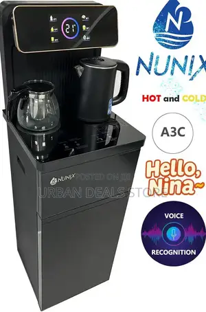 Nunix A3c Hot Cold Bottom Load Dispenser With Voice Recognition