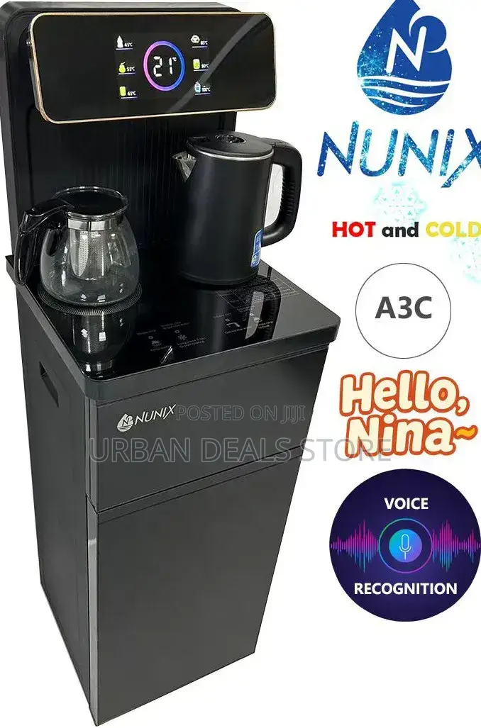 Nunix A3c Hot Cold Bottom Load Dispenser With Voice Recognition