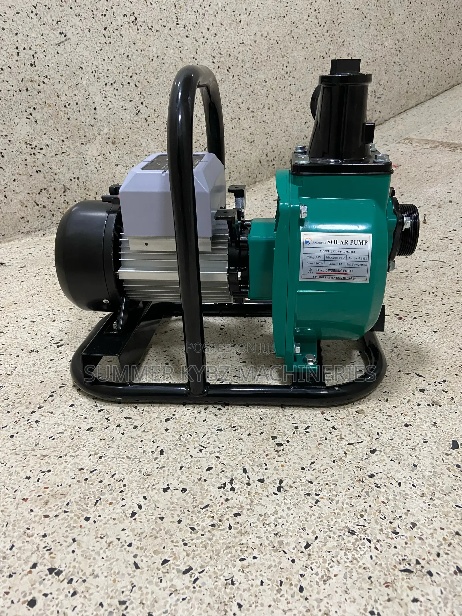 Solarpex Solar Water Pump – 1100w High-Performance Dc Pump
