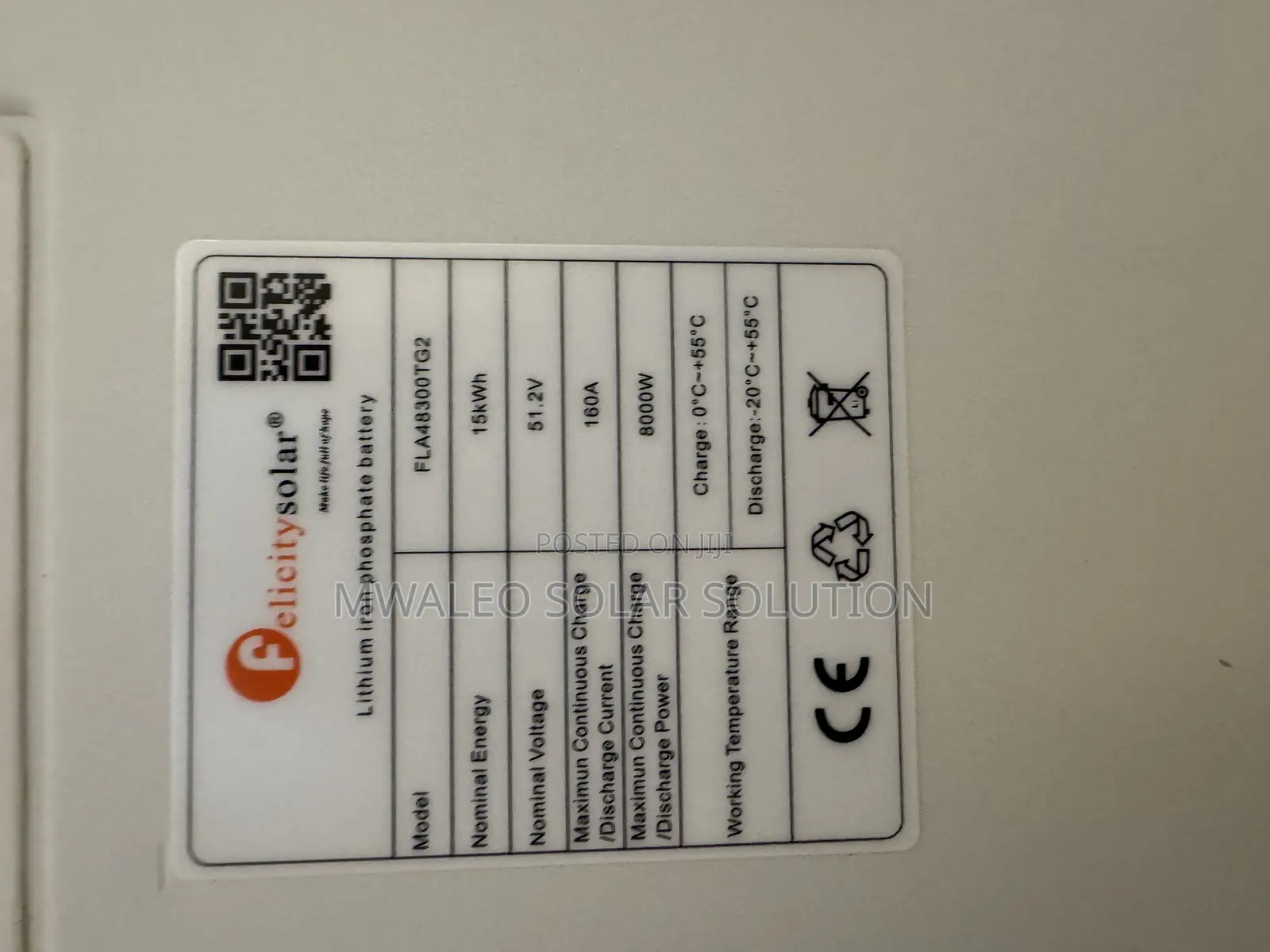 15kwh 48v Lithium Battery
