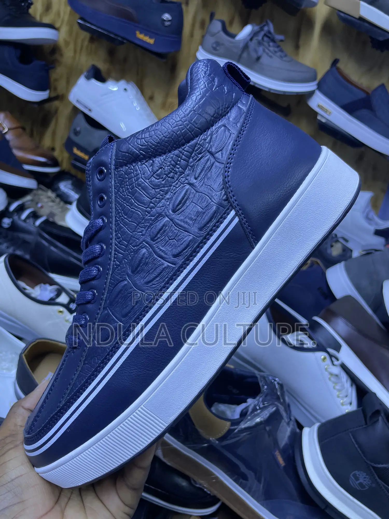 High Cut Lacoste Casual Boots Trending Shoes.