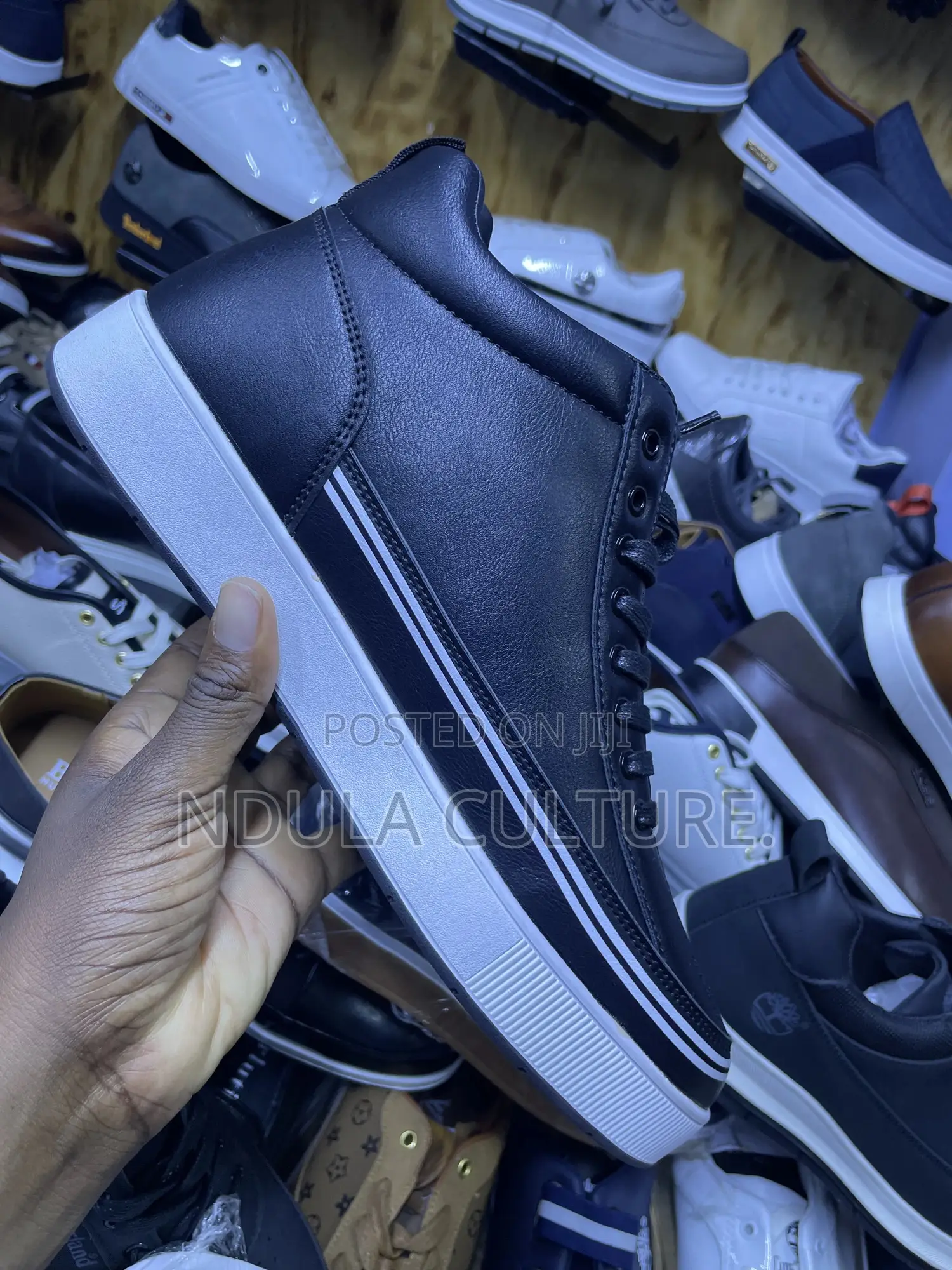 High Cut Lacoste Casual Boots Trending Shoes.