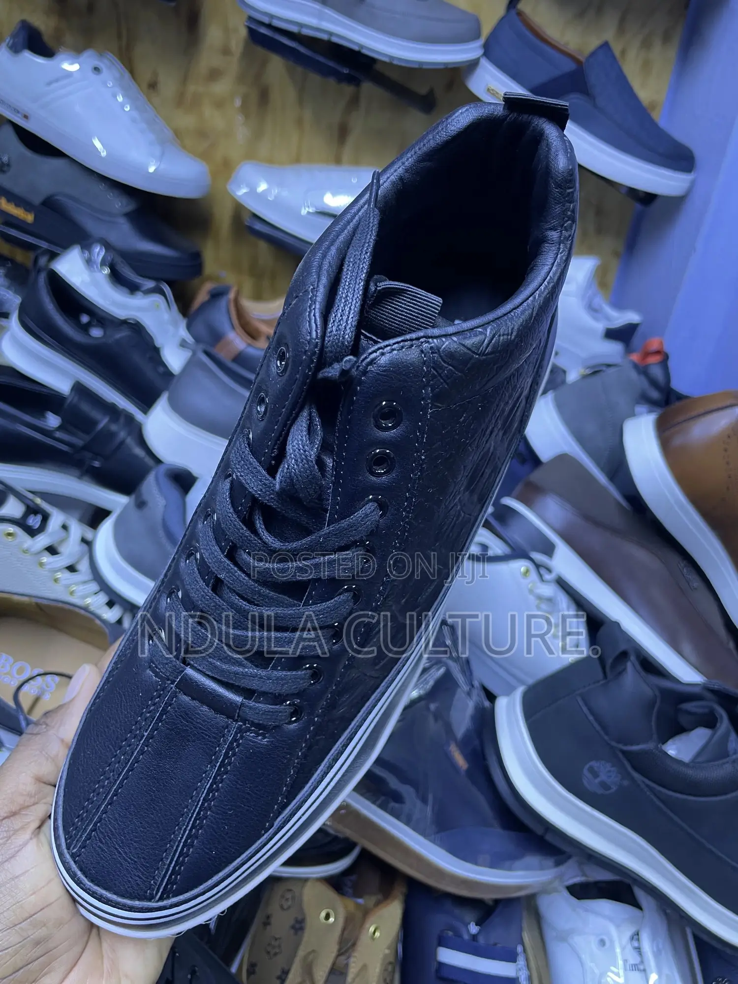 High Cut Lacoste Casual Boots Trending Shoes.